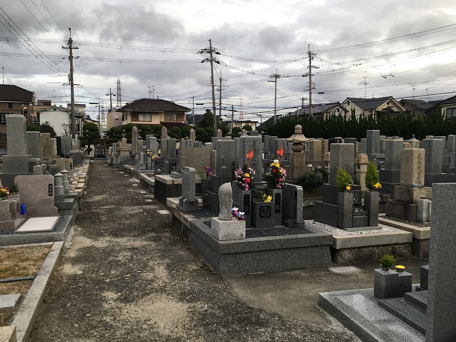 高川田墓地　3